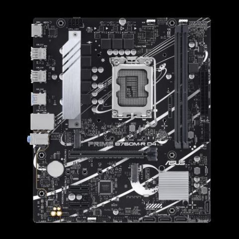 ASUS PRIME B760M-R D4 Intel B760 LGA 1700 micro AT
