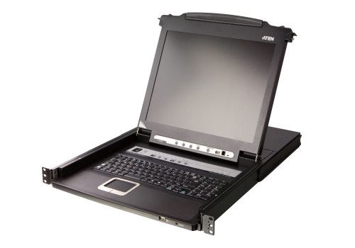 ATEN CL5708MW interruptor KVM Montaje en rack Negr
