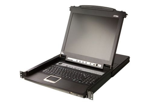 ATEN CL5716MW interruptor KVM Montaje en rack Negr