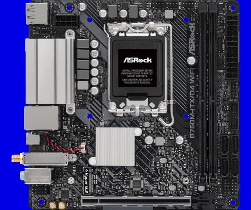 Asrock B760M-ITX/D4 WiFi Intel B760 LGA 1700 mini