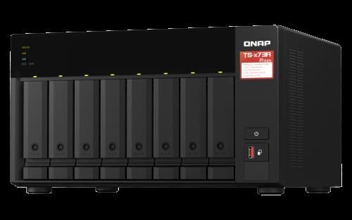 QNAP TS-873A NAS Torre Ethernet Negro V1500B