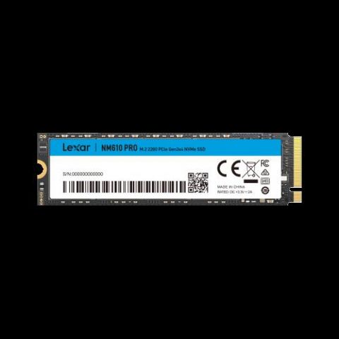 Lexar NM610 PRO M.2 500 GB PCI Express 3.0 NVMe