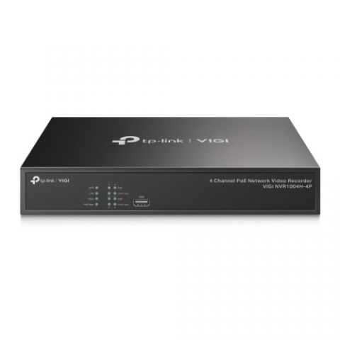 TP-Link VIGI NVR1004H-4P-2TB Grabadore de vídeo en