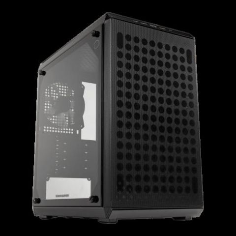 Cooler Master Q300L V2 Mini Tower Negro, Transpare
