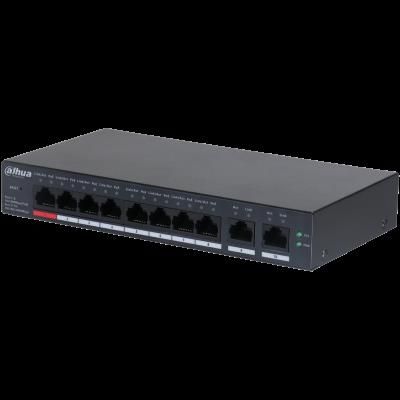(DH-CS4010-8ET-110) DAHUA SWITCH 10 PUERTOS CLOUD