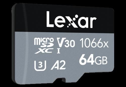 Lexar Professional 1066x microSDXC UHS-I Cards SIL