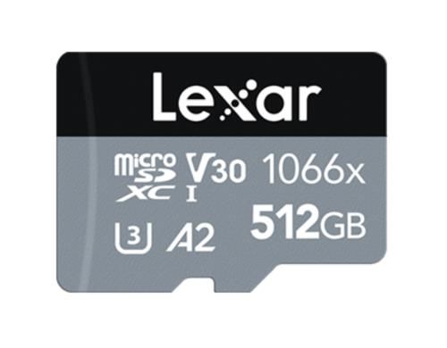 Lexar Professional 1066x 512 GB MicroSDXC UHS-I Cl