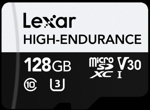 Lexar High-Endurance 128 GB MicroSDXC UHS-I Clase