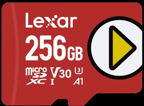 Lexar PLAY microSDXC UHS-I Card 256 GB Clase 10