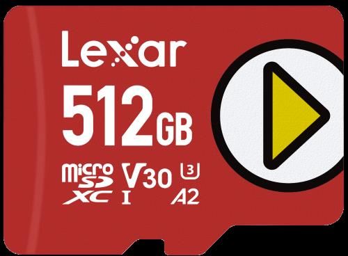 Lexar PLAY microSDXC UHS-I Card 512 GB Clase 10