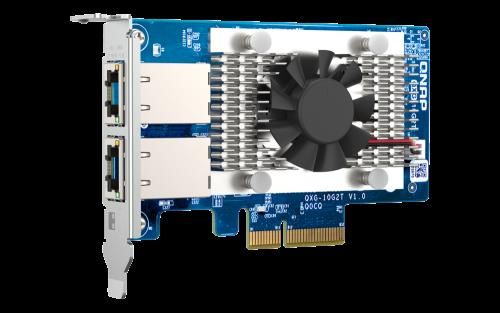 QNAP QXG-10G2T adaptador y tarjeta de red Interno