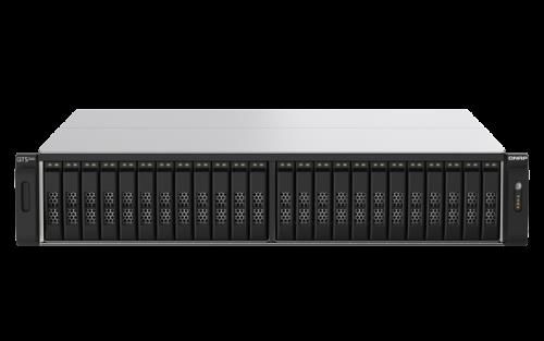 QNAP TS-h2490FU NAS Bastidor (2U) Ethernet Negro,