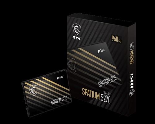MSI SPATIUM S270 SATA 2.5 960GB unidad de estado s