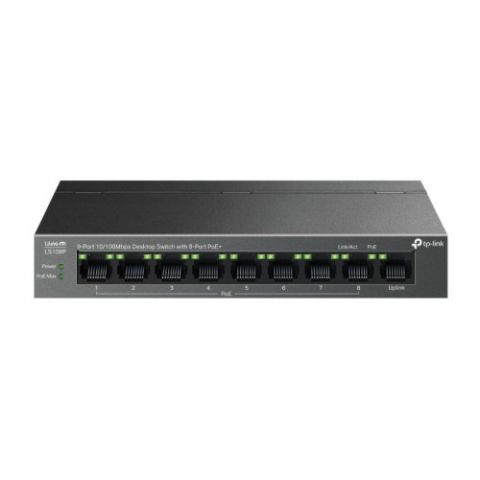 TP-LINK SWITCH DE SOBREMESA DE 9 PUERTOS 10/100 MB