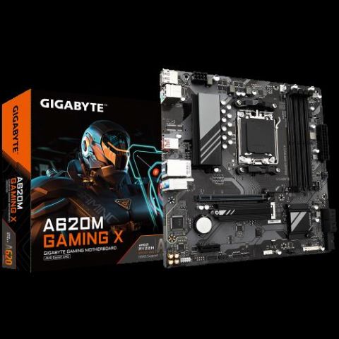PLACA GIGABYTE A620M GAMING X,AMD,AM5,A620,4DDR5,1