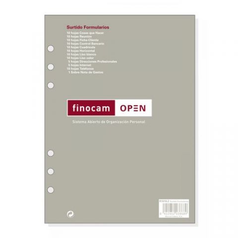 RECAMBIO AGENDA FINOCAM R1010.2 OPEN 1000 155x215
