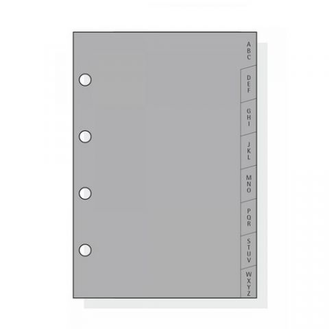 RECAMBIO AGENDA FINOCAM C164 CLASSIC 601 INDICE PL