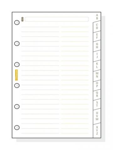 RECAMBIO AGENDA FINOCAM C275 CLASSIC 602 73x114 IN
