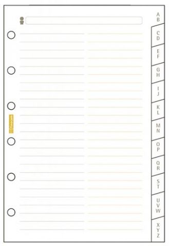 RECAMBIO AGENDA FINOCAM C375 CLASSIC 603 79x127 IN