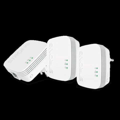 Strong Powerline 600 Triple Pack Mini 600 Mbit/s E