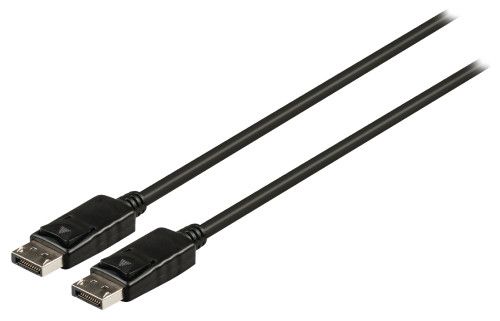 Valueline 2m, 2xDisplayPort DisplayPort Negro