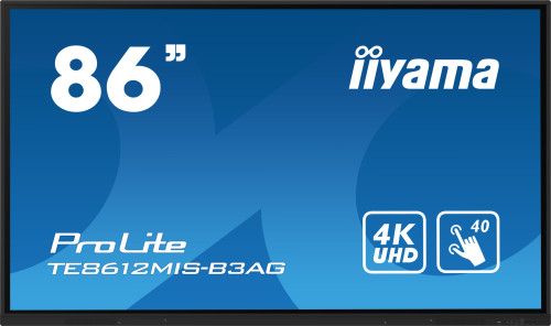 iiyama TE8612MIS-B3AG pantalla de señalización Dis