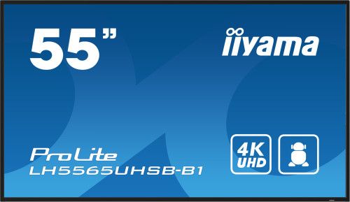 iiyama LH5565UHSB-B1 pantalla de señalización Dise