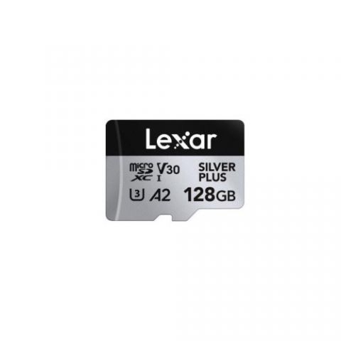 LEXAR 128GB LEXAR HIGH-PERFORMANCE SILVER PLUS MIC