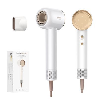 DREAME HAIR GLORY HIGH-SPEED HAIR DRYER-WHITE(GLOR