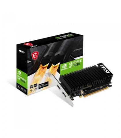 VGA MSI GT 1030 4GHD4 LP OC,NV,GT1030,4GB,DDR4,64B