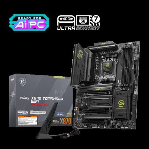 PLACA MSI MAG X870 TOMAHAWK WIFI,AMD,AM5,X870,4DDR