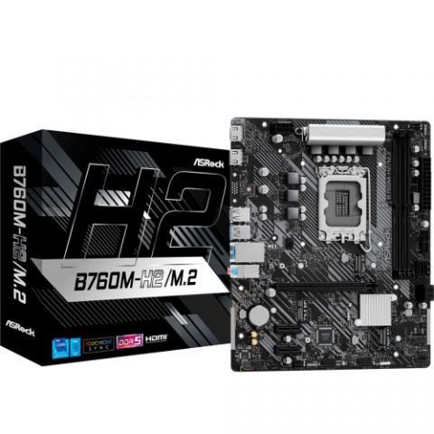 PLACA ASROCK B760M-H2/M.2,INTEL,1700,B760,2DDR5,96