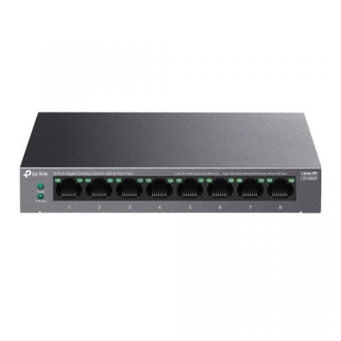 TP-Link LiteWave LS108GP switch No administrado Gi