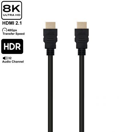 EWENT ULTRA HIGH SPEED HDMI 2.1 CABLE WITH ETHERNE