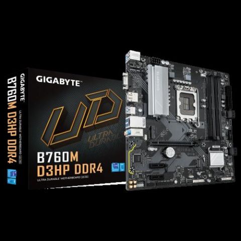 GIGABYTE B760M D3HP DDR4 - Compatible con CPUs Int