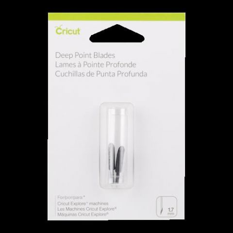 Cricut PC2003535 Set de 2 Lames Coupe Profonde, Pl