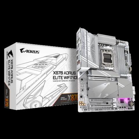 GIGABYTE Placa base X870 A ELITE WF7 ICE - Compati