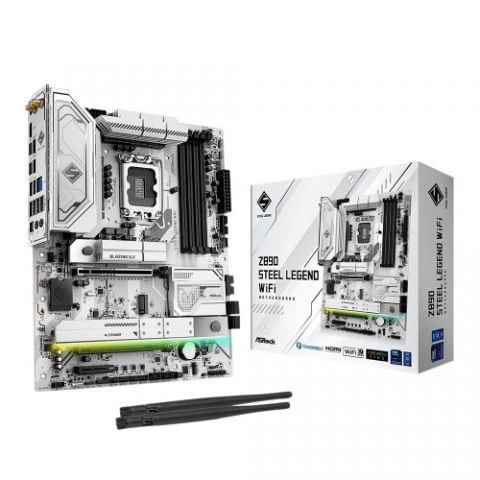 PLACA ASROCK Z890 STEEL LEGEND WIFI,INTEL,1851,Z89