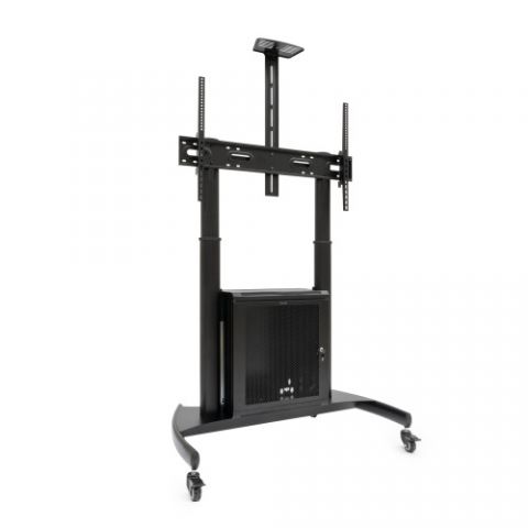 TooQ “NARNIA” Soporte de Suelo con Armario Multius