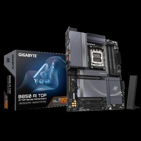 PLACA GIGABYTE B850 AI TOP,AMD,AM5,B850,4DDR5,256G