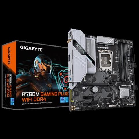 GIGABYTE B760M GAMING PLUS WIFI DDR4 Placa base -