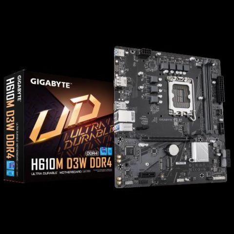 GIGABYTE H610M D3W DDR4 Placa base - Compatible co