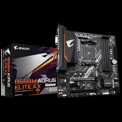 GIGABYTE B550M AORUS ELITE AX placa base AMD B550