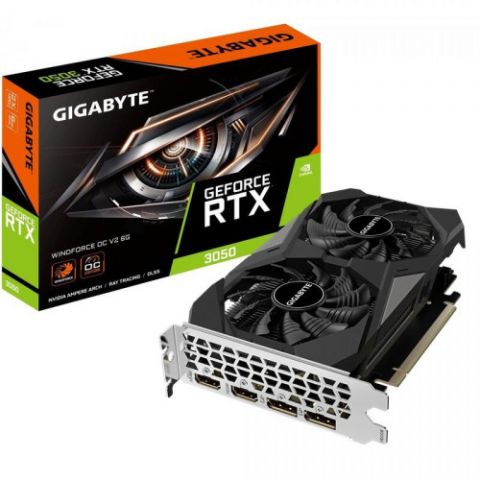 VGA GIGABYTE GV-N3050WF2OCV2-6GD,NV,RTX3050,GDDR6,