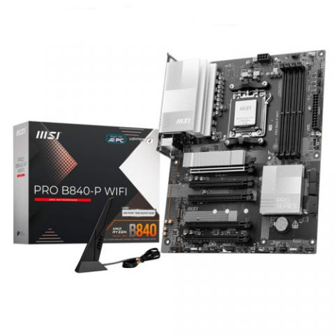 PLACA MSI PRO B840-P WIFI,AMD,AM5,B840,4DDR5,USB T