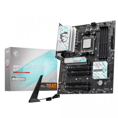 PLACA MSI B840 GAMING PLUS WIFI,AMD,AM5,B840,4DDR5
