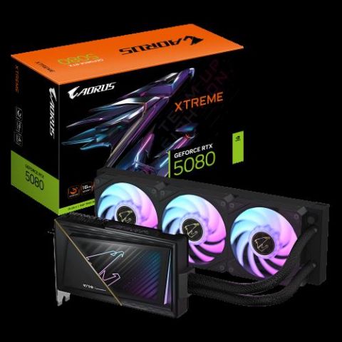 GIGABYTE AORUS GeForce RTX 5080 XTREME WATERFORCE