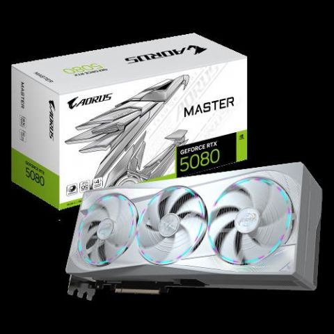 GIGABYTE AORUS GeForce RTX 5080 MASTER ICE 16G Tar