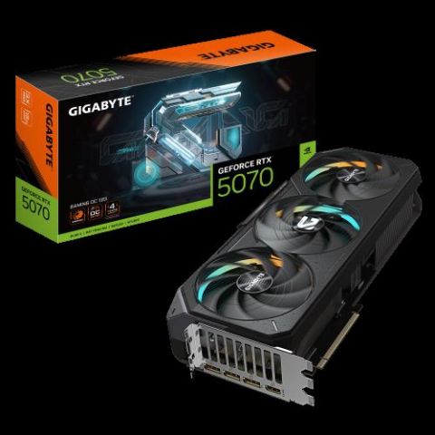 GIGABYTE GeForce RTX 5070 Ti GAMING OC 16G Tarjeta