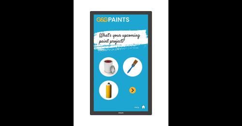 Philips 3000 series 24BDL3751T/00 pantalla de seña